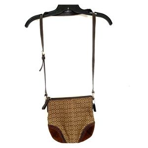 Coach Logo Crossbody Purse